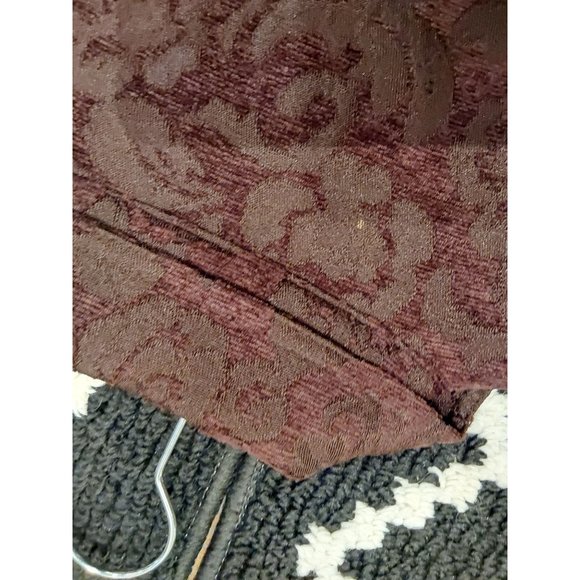 Croft and Barrow Brown Floral Embossed 4 pocket Jacket. Size XL. Grannycore - Picture 9 of 16